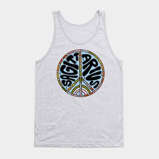 Sagittarius Peace Sign Tank Top